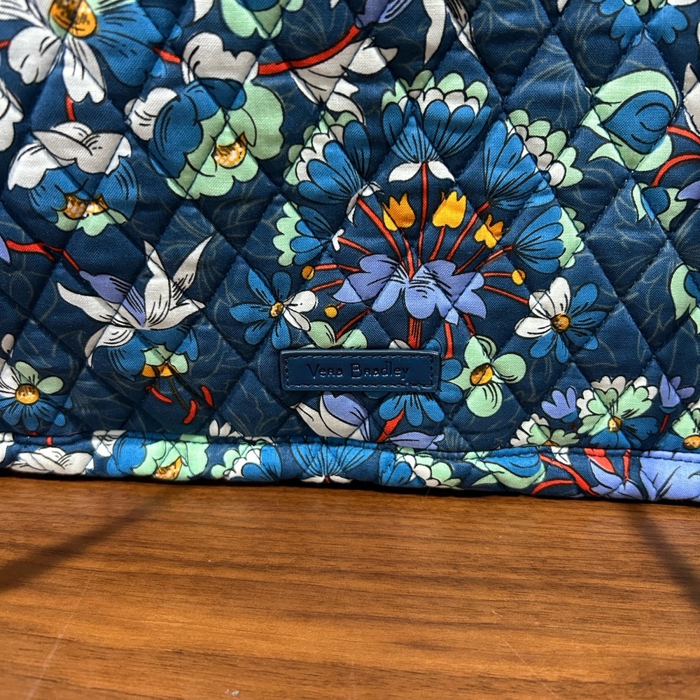 Vera Bradley Floral Bursts Large Traveler Duffel